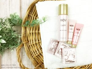 NOV L＆W トライアルセット ／ 敏感肌女子必見！ハリと美白 Wの効果をひとつで完結
